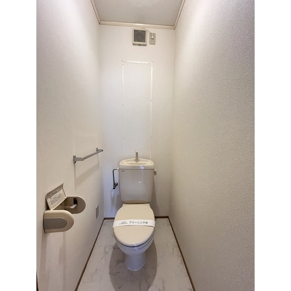 清潔感のあるトイレです