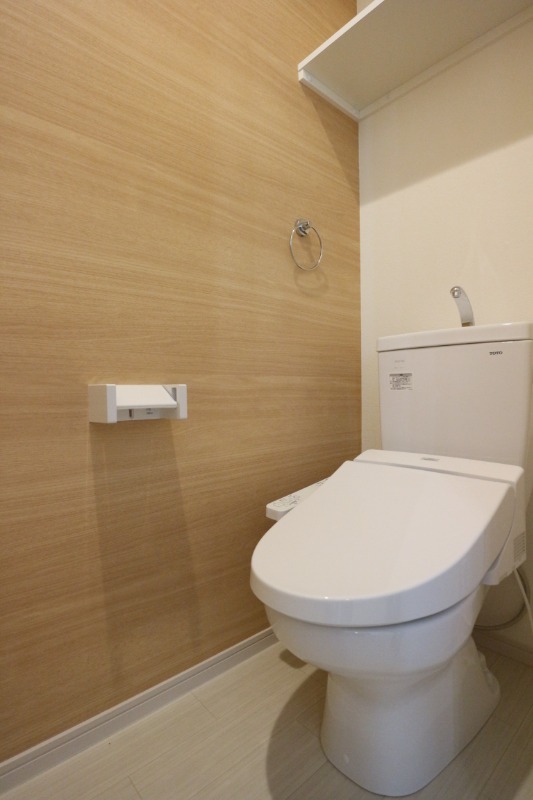 清潔感のあるトイレです