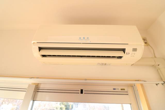 嬉しいエアコン完備です