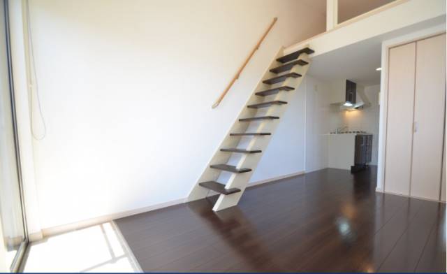 ゆったりと過ごせるリビングです