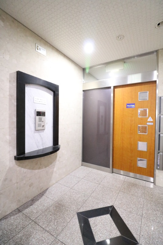 オートロック付きで安心です