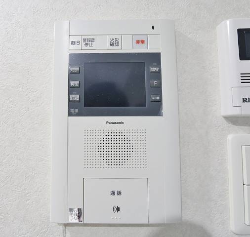 TV付きで防犯面バッチリです