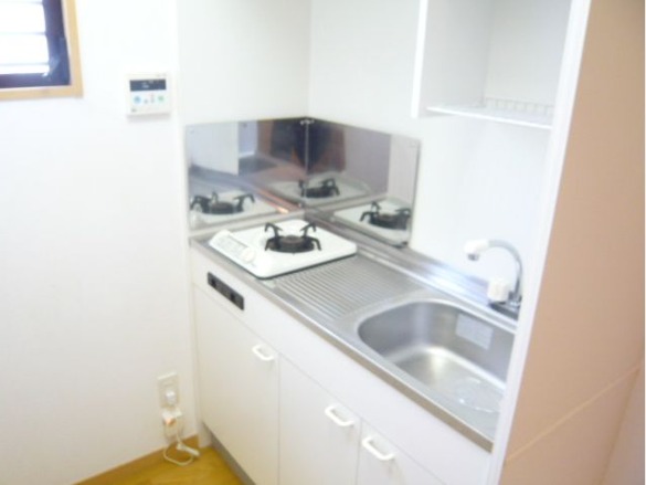 ガスコンロまな板スペース確保