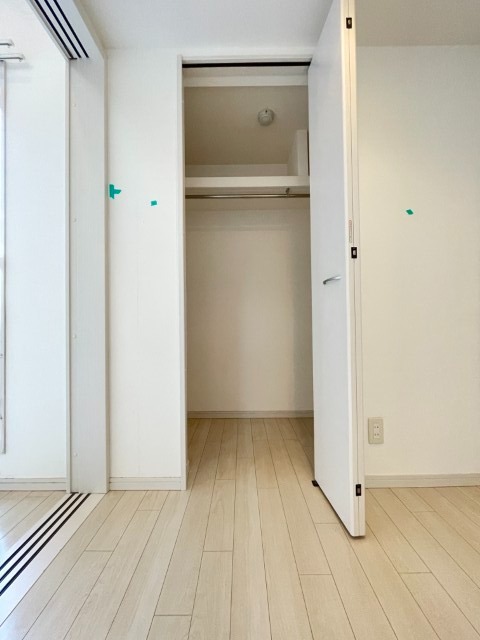 大容量のクローゼット