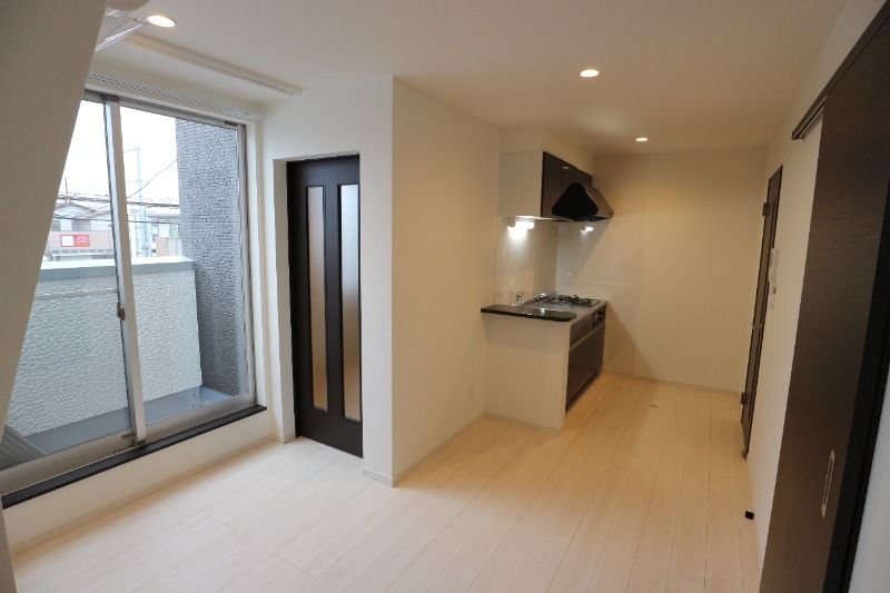 アクセントクロスがオシャレです。