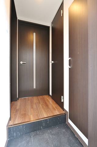 開放感のある玄関ですね