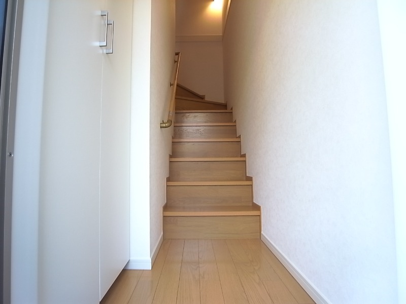 玄関からはこんな感じです