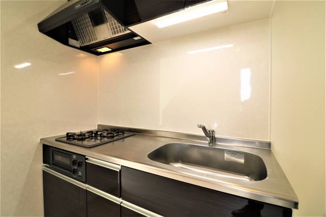 お手入れのしやすいキッチンです