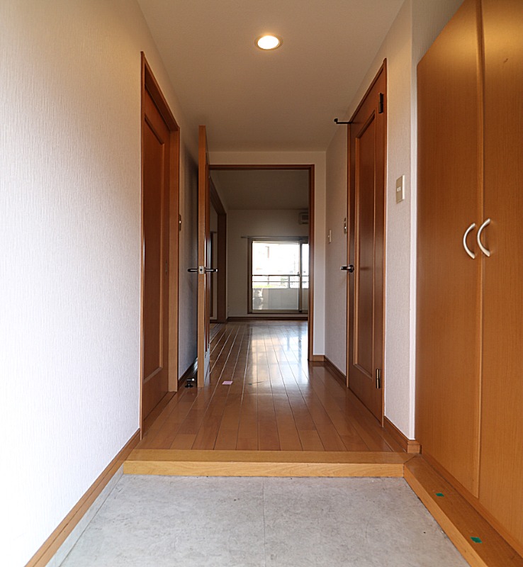 扉を開けて使うと開放感あります