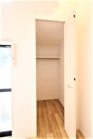 クローゼットもしっかりと。