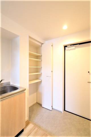 玄関収納もバッチリ。