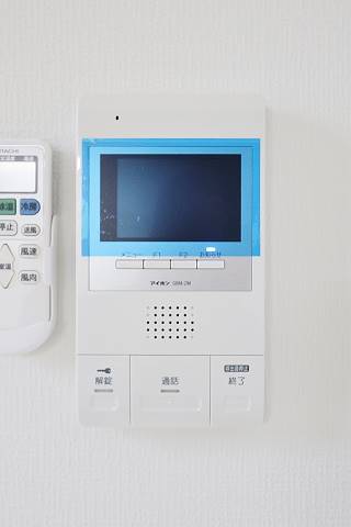 モニターフォンで安心。