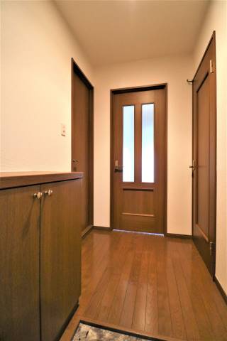 開放感のある玄関ですね