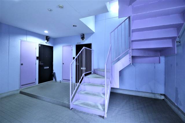 オシャレな階段です