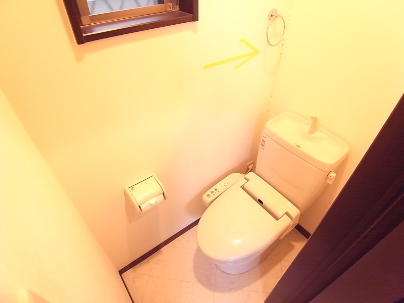 もちろんウォシュレット完備です。