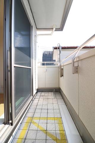 洗濯物たくさん干せます。