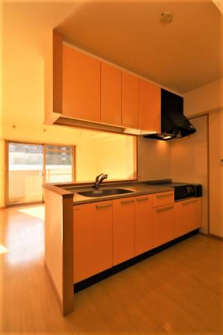 人気のカウンターキッチンです