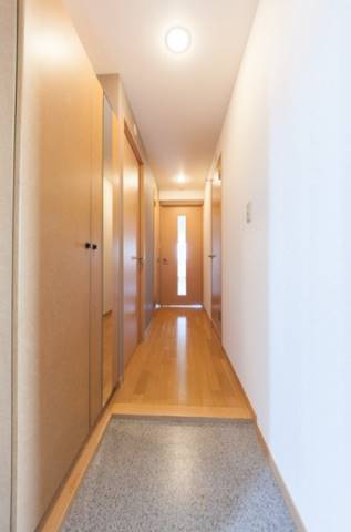 玄関から見るとこんな感じです