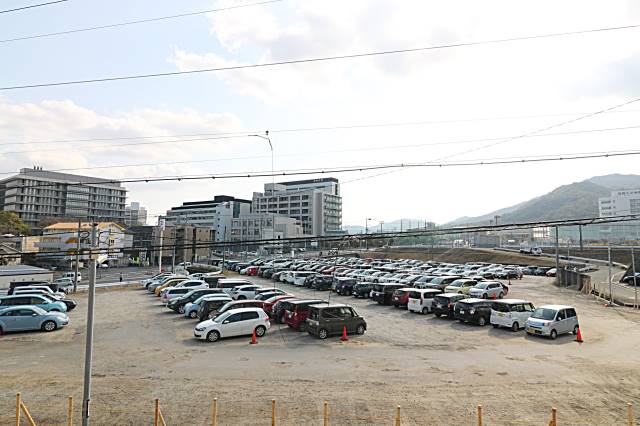 福岡大学が望めます