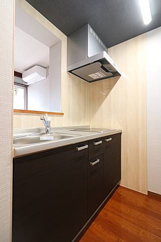 オシャレなカウンターキッチンです。