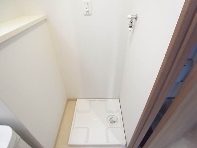 室内洗濯機置場です。