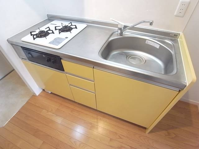 作業スペースも十分。