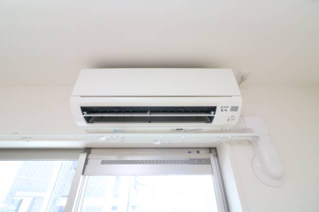 嬉しいエアコン完備です