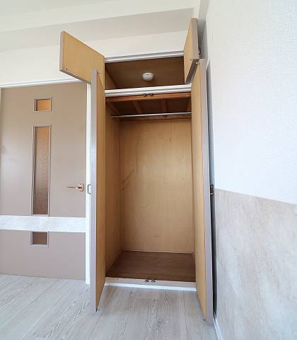 お洋服がたくさん入ります。