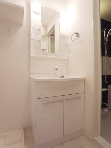 朝の支度はこちらで