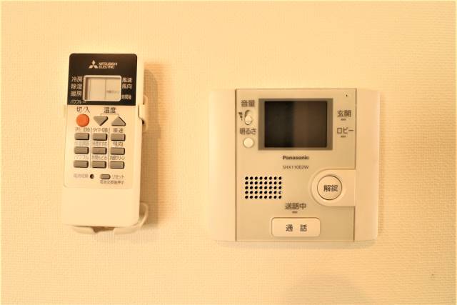 モニター付きで安心です。