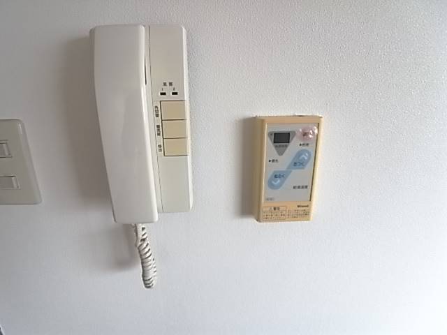 インターホンで安心です