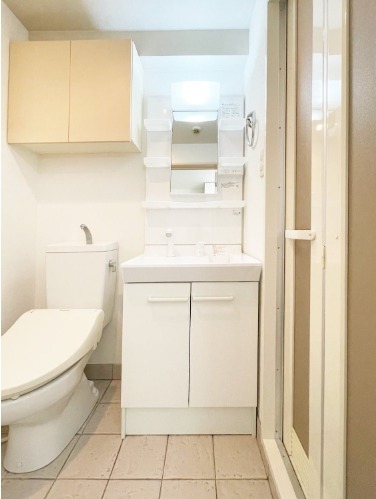 朝の支度はこちらで