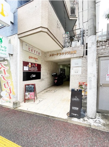 キレイにされてあるエントランスです