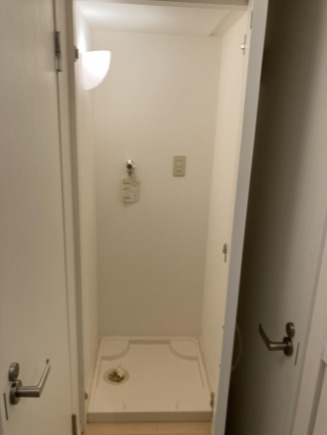 室内洗濯機置場があります