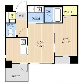 間取や内装は現状を優先します