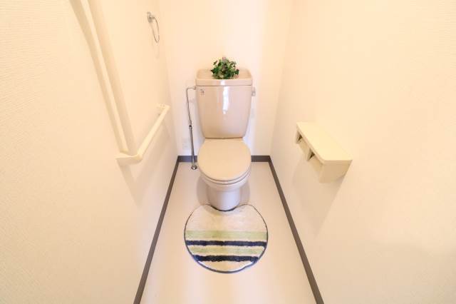 トイレも清潔感あります。