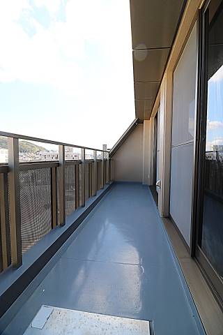 洗濯物たくさん干せます。