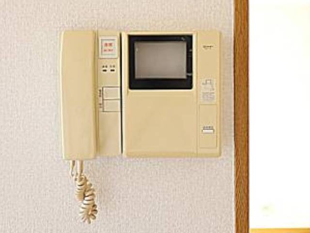 モニタ付きで安心です。