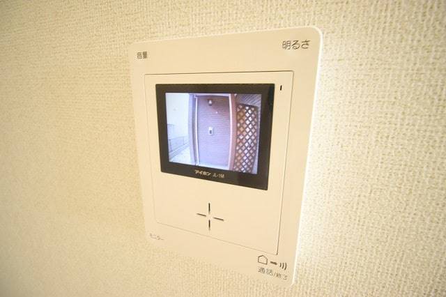 TV付きモニターホンで防犯面ばっちりです