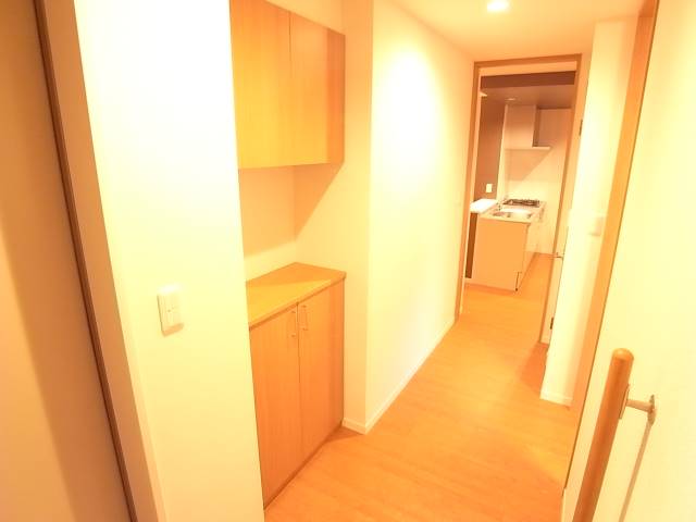 開放感のある玄関ですね