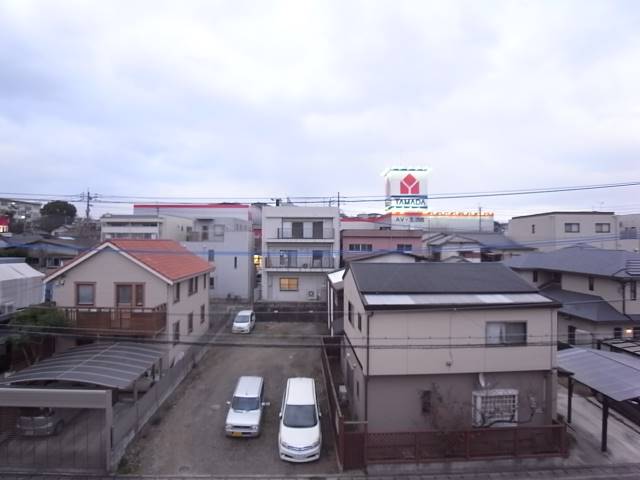 明るいバルコニーですね