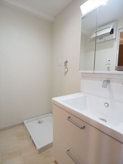 朝の支度はこちらで