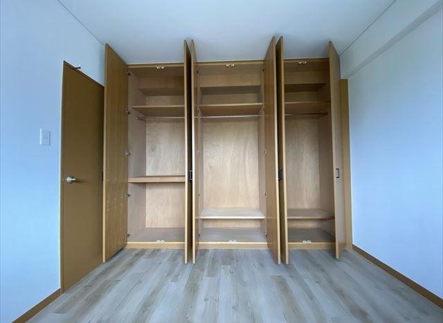 お洋服収納もバッチリ