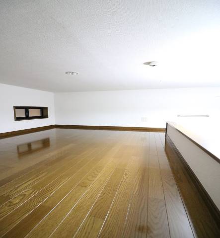 ロフトも広いです。