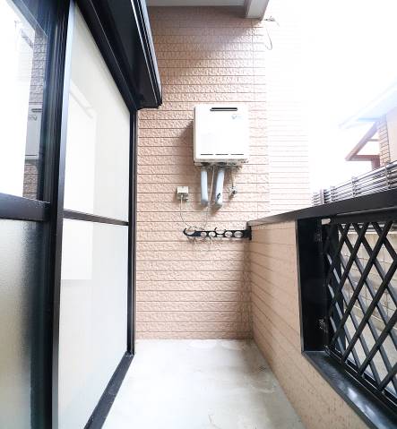 洗濯物たくさん干せます。