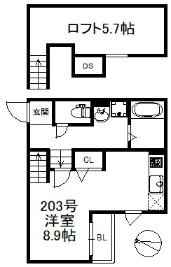 間取や内装は現状を優先します