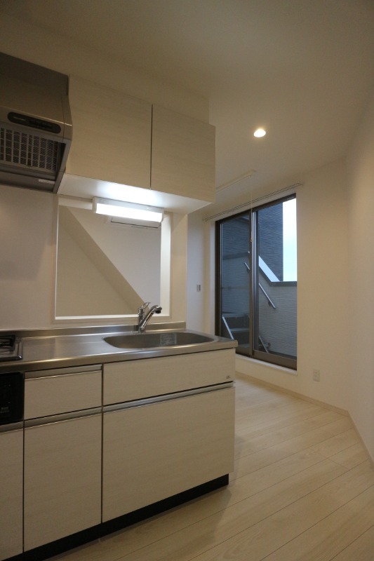 ２口コンロで気分ノリノリ。