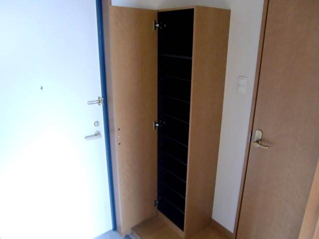 玄関収納でスッキリです