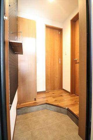 開放感のある玄関です。