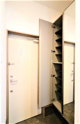 大容量のシューズボックス付きです